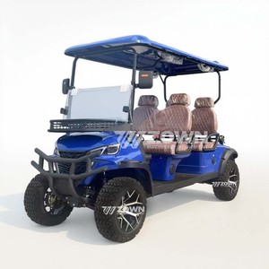 Voiturette de golf électrique de chasse haut de gamme avec capacité de charge élevée et boîte de rangement arrière pour projets commerciaux extérieurs - Product Image 3