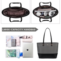 LOVEVOOK Nouveautés Sacs à main Designer Ladies Tote Bag Fashion Design Luxury Purse and Handbags 2024 4pc handbag set for women