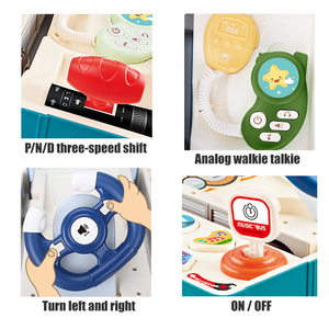 Jeu de déformation multifonction en plastique, 12 pièces, avec <span class=keywords><strong>volant</strong></span>, pour enfant, cadeau - Product Image 4