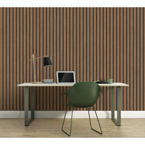 วอลเปเปอร์แบบไม่ทอคุณภาพพรีเมียม พร้อมพื้นผิวไวนิลแข็งแบบนูน ลอกออกได้โดยไม่ต้องใช้น้ำ ผิวด้านเพื่อประสิทธิภาพที่ดีขึ้น - Product Image 6