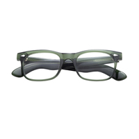 Montures optiques en acétate en gros, montures de lunettes vintage anti-lumière bleue personnalisées pour homme et femme
