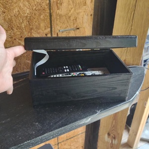 Oyuncak ayakkabı giysi için hediye kutusu ahşap hatıra kutusu menteşeli kapaklı büyük kahverengi ahşap kutu depolama - Product Image 6
