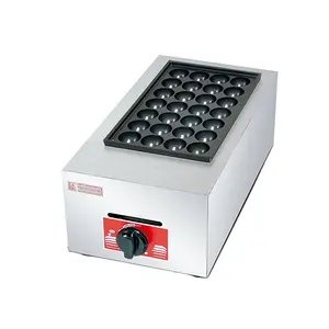 Non-stick Surface Electric Takoyaki Machine 220V Takoyaki Automatic Machine for Octopus Ball and Waffle Cakes