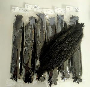 Afro Kinky Spring <span class=keywords><strong>Twist</strong></span> Marley kepang Kuba sintetis keriting <span class=keywords><strong>Crochet</strong></span> memutar rambut kepang pre-fluffed musim semi rambut Putar - Product Image 5
