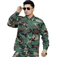 Combinaison tactique camouflage sur mesure pour hommes, vêtements de combat Ripstop, uniforme tactique pour la chasse et l'entraînement en plein air