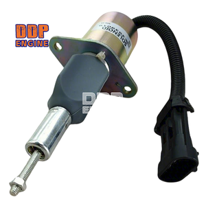 Válvula solenoide de corte de combustible 3939019 SA-4889-24 3939018 SA-4889-12 para Cummins 6L ISL8.9 QSL8.9 - Product Image 5