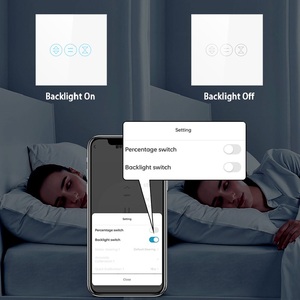 Thông minh Wifi Rèm chuyển đổi ứng dụng điều khiển từ xa mù chuyển đổi Tempered Glass cảm ứng thông minh con lăn màn trập chuyển đổi với điều khiển bằng giọng nói - Product Image 6