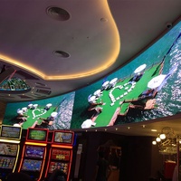 Pas d'intérieur sur mesure en usine 1.5mm1.8mm 2.5mm Pantalla géant écran LED polychrome mur vidéo signalisation numérique et affichages