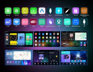 Reproductor de vídeo de navegación 4G CarPaly inalámbrico DPM660 para <span class=keywords><strong>FORD</strong></span> <span class=keywords><strong>SMAX</strong></span> 2006-2014 A/C Android Car Radio - Product Image 3