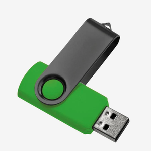 แฟลชไดรฟ์ USB สีเขียวแบบหมุนได้ ความจุ <span class=keywords><strong>8GB</strong></span> รับทำโลโก้ OEM จำ<span class=keywords><strong>น</strong></span>วนมาก สำหรับของขวัญส่งเสริมการขายและของที่ระลึกสำหรับองค์กร - Product Image 2