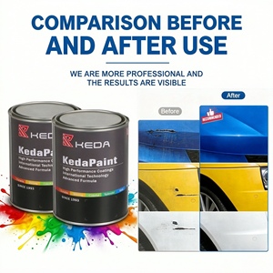 สีอะคริลิคเคลือบเงา 2K คุณภาพสูง เคด้า สำหรับงานซ่อมสีรถยนต์ สีเมทัลลิก สำหรับงานซ่อมตัวถังรถยนต์ - Product Image 3