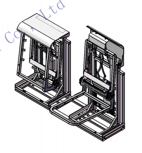 Silla plegable automática con operación de un clic, marco de metal para modificación de lujo, MPV - Product Image 1