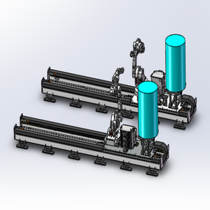 Truster Semi-Closed 7th Axis <b>Track</b> Automation Equipment High Efficiency Industrial Profiles ISO9001 Certified 1 Year Semi-Closed - Product Image 3