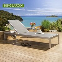 Chaise longue de camping King Jardin, chaise longue de jardin, chaise longue de plage, chaise longue de resort, mobilier d'extérieur de haute qualité, chaise pliante
