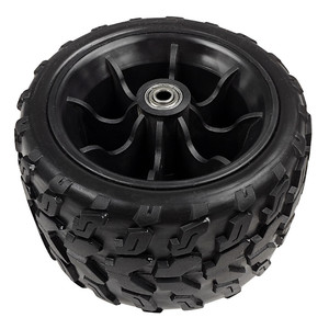 Pneu sans air en mousse PU 7x4 pouces pour voitures pliantes et camping-cars, capacité de charge 80 kg, quatre roues - Product Image 2