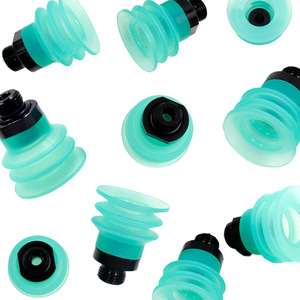 Ventouse en silicone à 3 couches, séparable, transparente, résistante à la chaleur, pour la manipulation du verre, qualité industrielle - Product Image 1