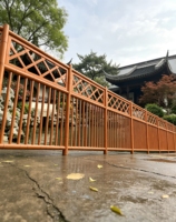 Panel de Cercado de Bambú, Pantalla de Privacidad para Exteriores, Estilo Tradicional, Resistente a la Putrefacción, para Patios Traseros, Forma Rectangular