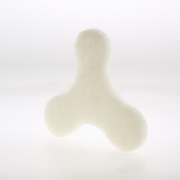 Tampon de polissage en polyester, tampon abrasif souple pour machine à nettoyer et polir les sols, nettoyage commercial des surfaces