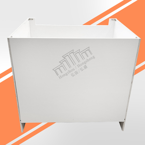 Armoires Shaker blanches en bois américain à vendre 36 "L X 34.5" H X 24 "<span class=keywords><strong>D</strong></span> Armoire <span class=keywords><strong>d</strong></span>'évier de ferme pour la cuisine Tablier au design moderne Armoire de base pour évier - Product Image 6