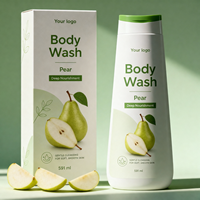 Gel Douche Corporel Quotidien Avancé, Riche, Naturel, Doux et Efficace, Qualité Professionnelle Premium, Enrichi aux Extraits de Poire, Vente en Gros pour Grandes Commandes