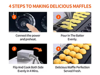Quantité minimale de commande bas Commercial antiadhésif oeuf bulle gaufrier gaz gaufrier crêpière gaufre personnalisé marque boule fabricant Machine