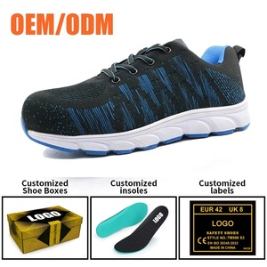 Calzado de Seguridad Ligero para Hombre, Diseño OEM, con Puntera de Material Compuesto, Forro de Malla Protectora, Suela de Goma EVA Antideslizante - Product Image 5