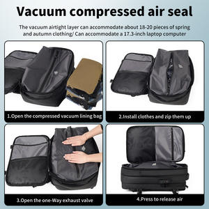 <span class=keywords><strong>Mochila</strong></span> de <span class=keywords><strong>Viaje</strong></span> de Gran Capacidad, Resistente al Vacío, de Oxford, para Viajes Cortos, con Cierre Transversal - Product Image 3