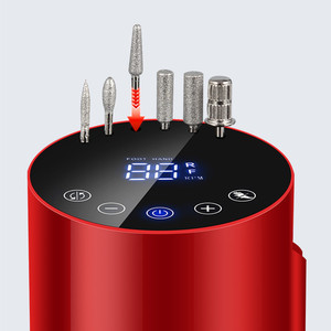 Machine à percer les ongles électrique 35000 tr/min, lime électrique pour polissage, ponçage et élimination des peaux mortes, pour manucure et pédicure - Product Image 4
