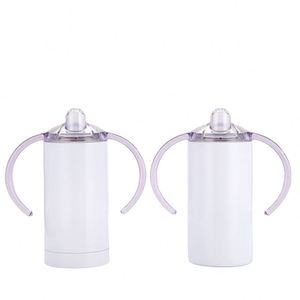 Botella de Alimentación para Bebé de Acero Inoxidable con Aislamiento al Vacío, Clásica, de 12 oz, para Sublimación, Vaso Térmico con Boquilla, Mantiene la Temperatura de 6 a 12 Horas - Product Image 4
