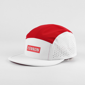 Bán Buôn Tùy Chỉnh Polyester Vải Chạy Cắm Trại <span class=keywords><strong>Cap</strong></span> Hat Laser Khoan Snapback Mũ Thể Thao Không Thấm Nước Nylon Trống 5 Bảng Điều Chỉnh <span class=keywords><strong>Cap</strong></span> - Product Image 1