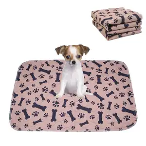 Gran oferta, almohadillas para orinar ultraabsorbentes a prueba de fugas, almohadillas para orinar lavables antideslizantes, almohadillas para orinar reutilizables para perros