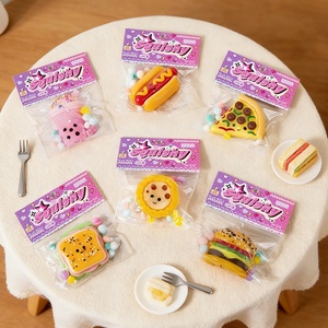 Juguete Blandito de Comida de Simulación: Hamburguesa, Perrito Caliente, Pizza, Refresco - Juguete de Compresión de Rebote Lento para Niños y Adultos, Alivio del Estrés, Venta al por Mayor - Product Image 4