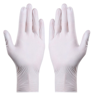 Xingyu E350 Disposable Nitrile Gloves White <b>Powder</b> Free <b>Textured</b> Food Grade For Beauty Hair Care Household Factory Use - Product Image 5