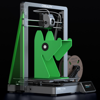 Creality Ender 3 V3 Plus pencetak 3D versi 600mm/s, Printer rumah Segitiga Motor ganda pelevelan otomatis kecepatan tinggi