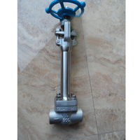 Katup Gerbang Baja Tempa API 6A 1/2'' Sambungan SW BW A105 Baja Tahan Karat F304 F316 Kelas 800LB 1500LB