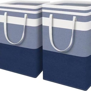 Commercio all'ingrosso articoli per la biancheria polverosa antipolvere grandi 100L di stoccaggio impermeabile secchio pieghevole panno verticale sporco cesto della biancheria - Product Image 2