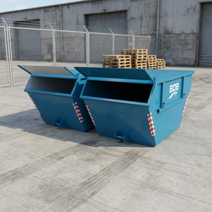 BDB P38 Waste Treatment Efficient Refuse Collector 3M3 Rubble Garbage Collection Containers Made Hardox ST-52 Material 1 Year - Product Image 3