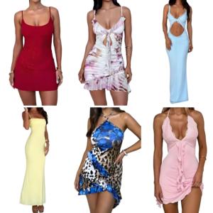 2026 Low-priced Clearance of Women's Casual Bulk Mixed Fashion Dresses Inventory Random Shipment - Product Image 1
