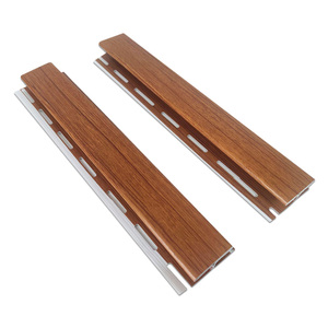 Panneau <span class=keywords><strong>de</strong></span> plafond en soffite uni en vinyle <span class=keywords><strong>PVC</strong></span> perforé pour ventilation extérieure étanche <span class=keywords><strong>de</strong></span> 12 pouces <span class=keywords><strong>de</strong></span> couleur personnalisée pour l'avant-toit - Product Image 5