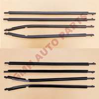 Kit de garniture de vitre extérieure pour Auris/Corolla Hatchback 2007-2012, bande de joint de vitre 75710/75720-12770 75730-12291 75740-12381