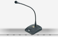 QQCHINA Microphone de table de conférence LHT-206-Condensateur cardioïde sans fil 10M, carillon cloche DC 9V/AC 11.4V (pour église/podium)