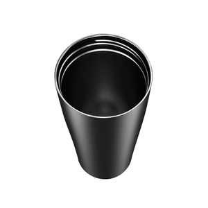 Tumbler e <span class=keywords><strong>Shaker</strong></span> isolati sottovuoto con rivestimento in polvere <span class=keywords><strong>nero</strong></span> a doppia parete - Product Image 3