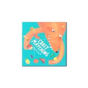 Wholesale printing baby toys flash cards logical thinking game children's educational matching board games