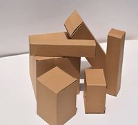 Boîtes en carton ondulé recyclables robustes de 12 pouces (hauteur) – Lot de 10 – Dorure à chaud pour expédition, envoi postal et artisanat