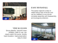 Chine Fabrication professionnelle Maison capsule mobile de luxe moderne mobile sur mesure Maisons