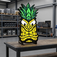 Boîte à lumière en acrylique avec lettres en métal inoxydable et profilés LED en aluminium, signalétique 3D intérieure pour bureau, enseigne commerciale personnalisée