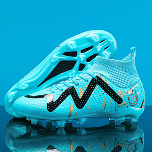 Chaussures de football d'entraînement athlétique, hiver/été, unisexe, tige en PVC haute performance, semelle à crampons en TPU - Product Image 4