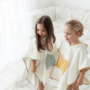 Serviette de bain à capuche pour bébé, poncho à capuche pour enfants, poncho à capuche pour bébés, serviette de bain à capuche pour tout-petits - Product Image 1