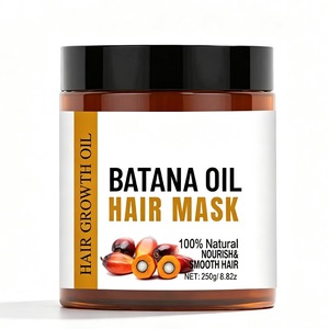 Großhandel Private Label 250g Aisha Rohes Batana-Öl Organische Haarbutter Natürliche Haarstärkung Haarausfall-Prävention für den Hausgebrauch - Product Image 1