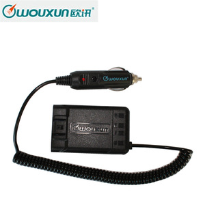 Wouxun อะแดปเตอร์แปลงไฟในรถที่ชาร์จ12V ด้วยแสง UV 889กก. สำหรับเครื่องรับส่งวิทยุพร้อมสายม้วน - Product Image 1